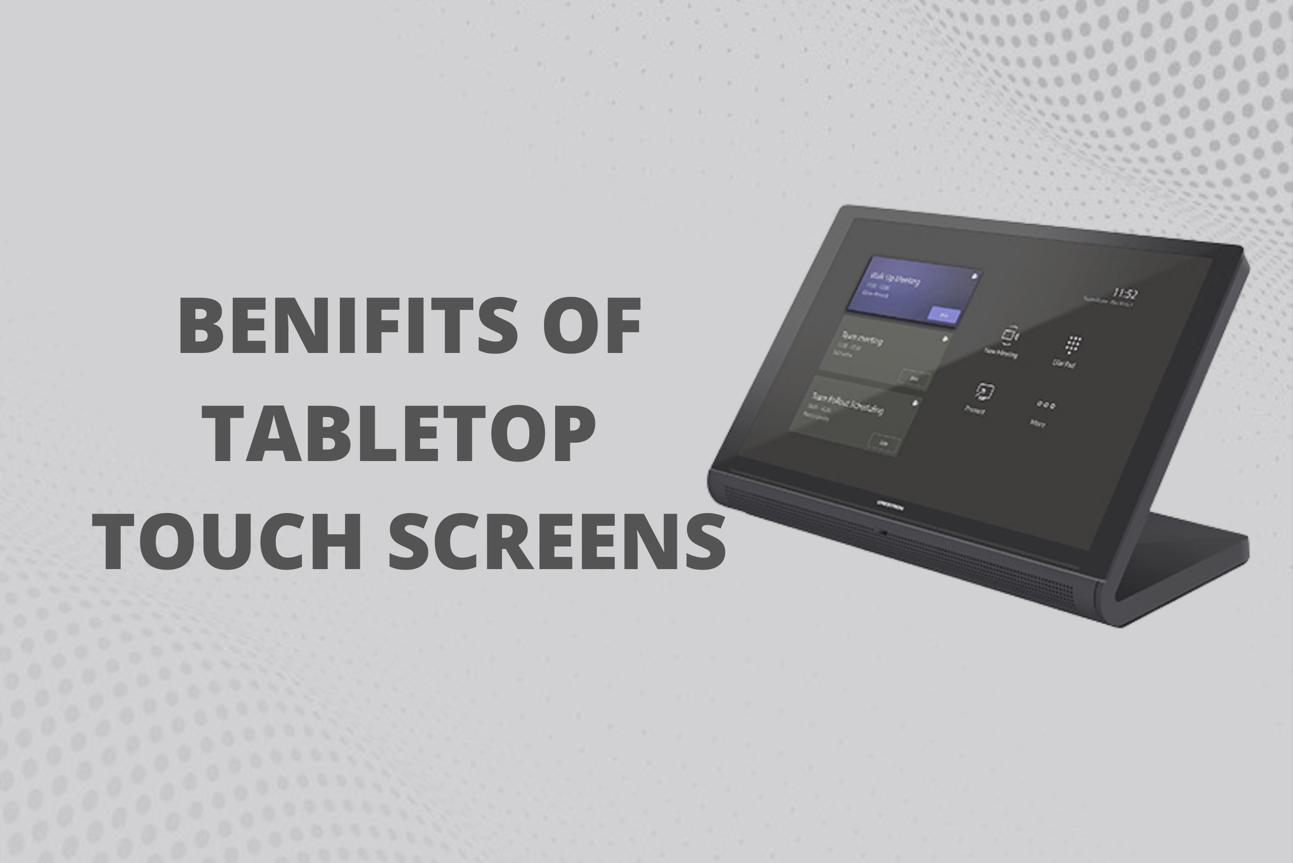 tabletop touch screens